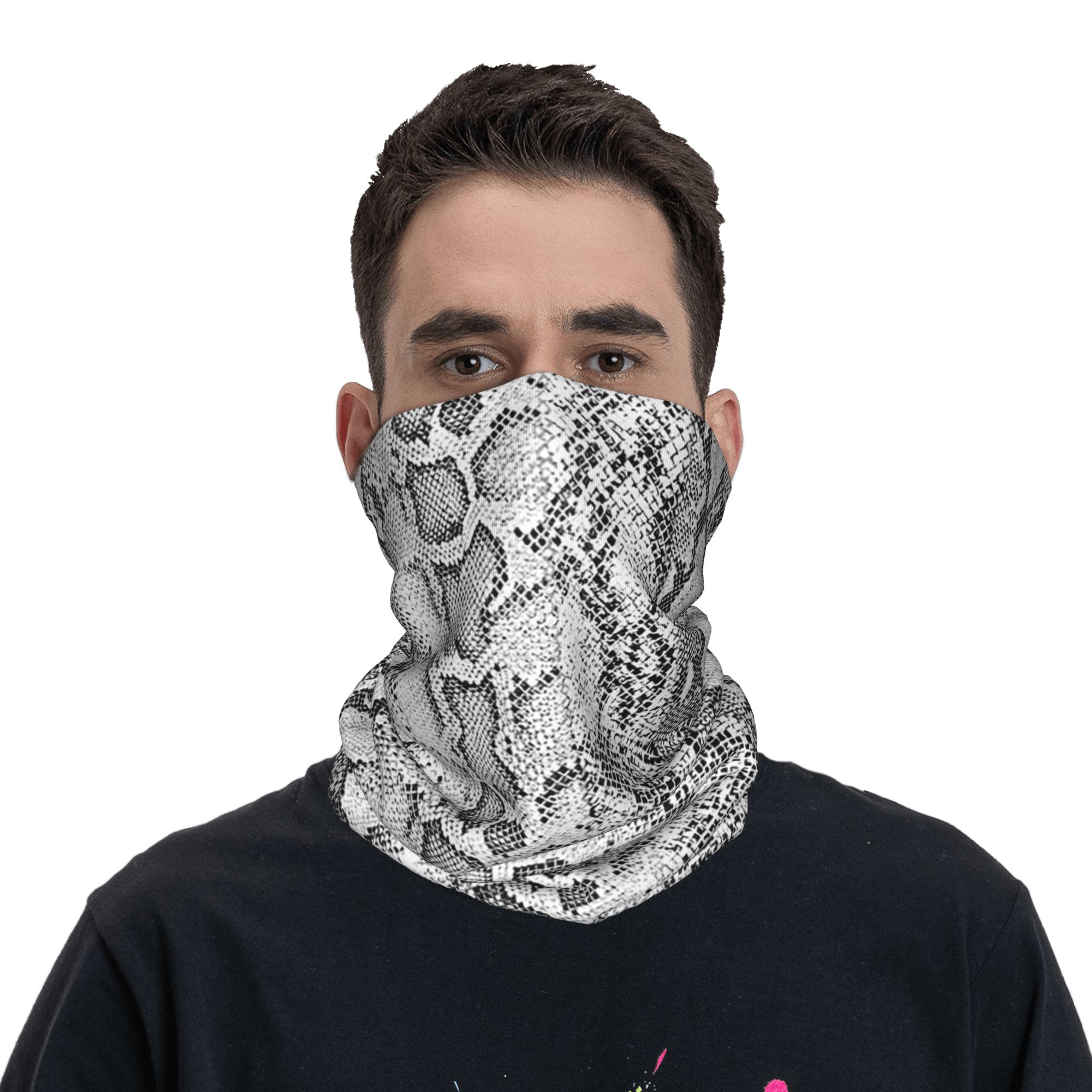 وشاح متعدد الاستخدامات بنمط جل - مراجعة Bandana Blank White وسعره