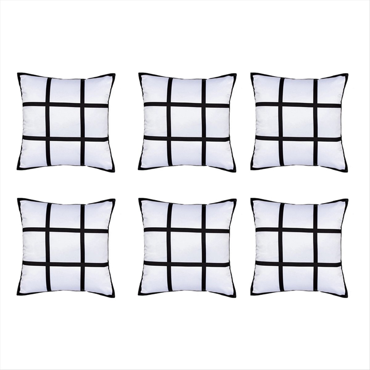 【ABFS】6 قطع من أغطية الوسائد ا - مراجعة Pillow Cover Sublimation وسعره