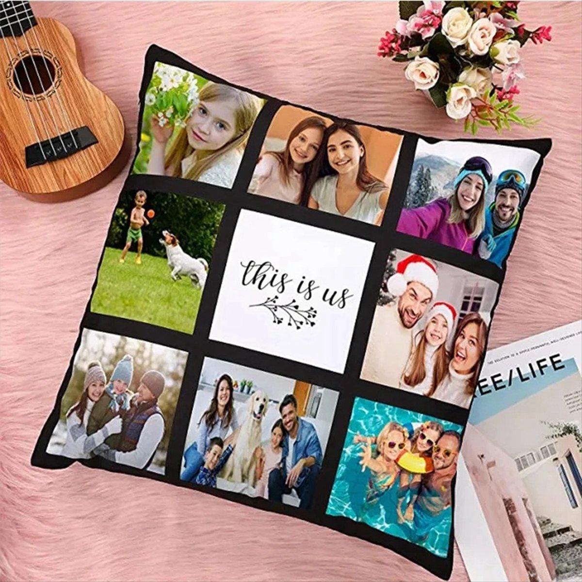 【ABFS】6 قطع من أغطية الوسائد ا - مراجعة Pillow Cover Sublimation وسعره